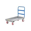 Little Giant 3" Lip Edge Platform Truck, 3600 lbs Cap, 6" Polyurethane, 24" x 36" NBX324366PY